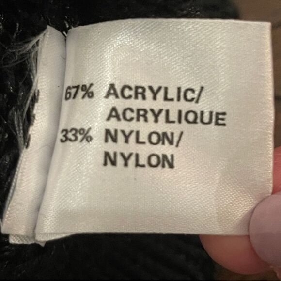 Vintage Jewelled Christmas Sweater Beads Rhinestones Shoulder Pads Women's L - Picture 8 of 12